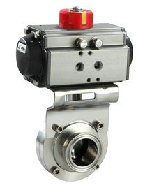 氣動衛(wèi)生*卡箍蝶閥