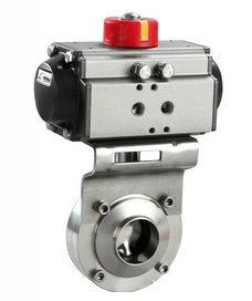 氣動衛(wèi)生*對焊蝶閥